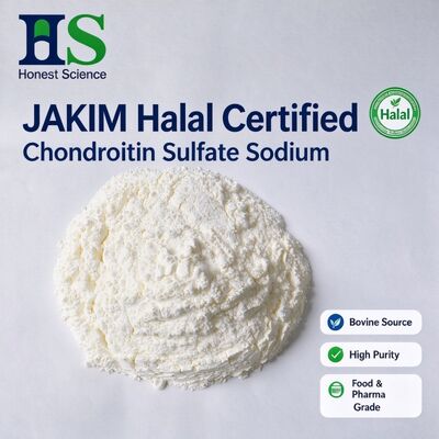 JAKIM Sulfato de Sódio de Condroitina Bovina Certificado Halal | Pó de grau USP